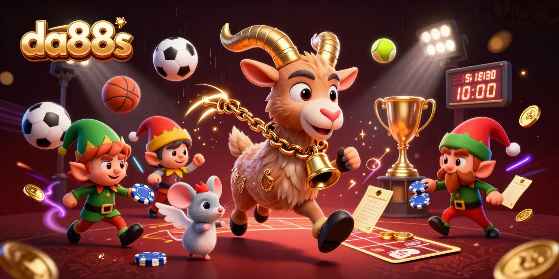 Engage in thrilling games at da88s holiday-horror casino with festive characters and dynamic sports elements.